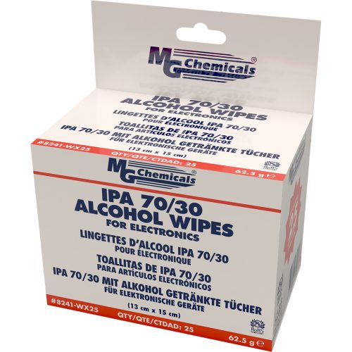 8241-W - 70% Isopropyl Alcohol Wipes