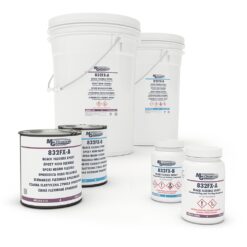 832FX – Black Flexible Epoxy