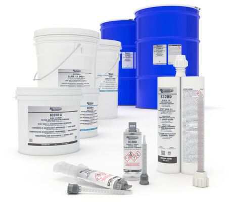 832HD – Black Epoxy for PCB Potting