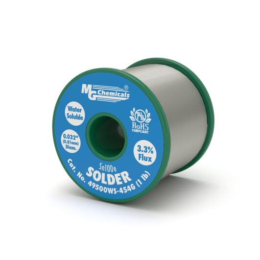 49500WS - Sn100e Water Soluble Solder Wire