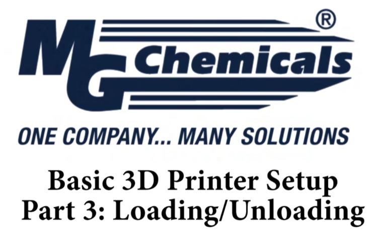 Basic 3D Printer Setup - Part 3 - Loading Unloading Filament