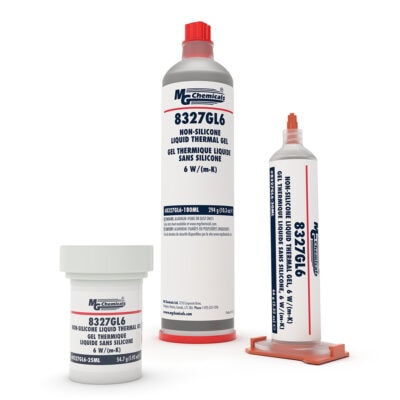 8327GL6 – Gel thermique liquide sans silicone, 6 W/(m·K)