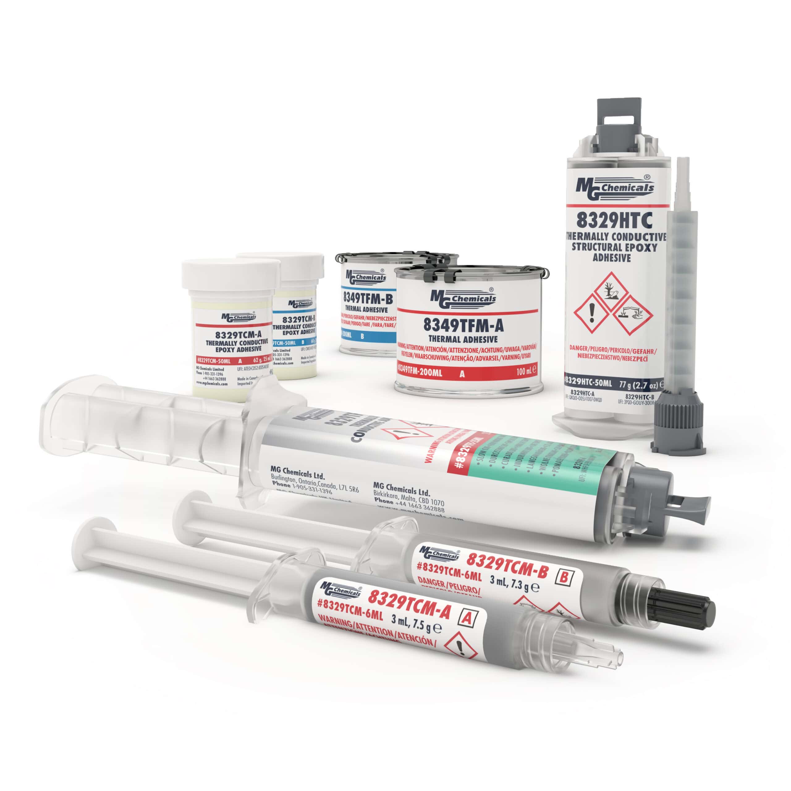 Adhésifs thermiquement conducteurs